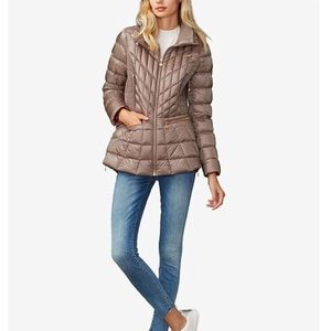 Bernardo - Quilted Packable Puffer Coat